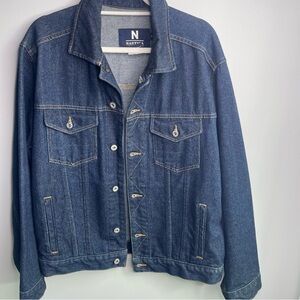 Men’s Vintage Navy Blue Nautica Jean jacket size M